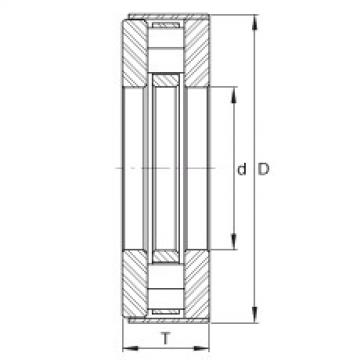 Axial cylindrical roller bearings - RCT23-B