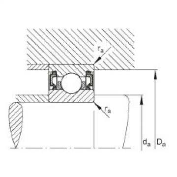 Deep groove ball bearings - 61909-2RZ