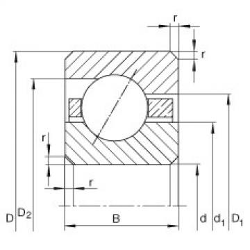 Thin section bearings - CSEA025