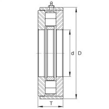 Axial cylindrical roller bearings - RWCT27-C