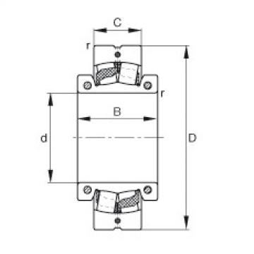 Spherical roller bearings - 222S.304