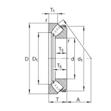 Axial spherical roller bearings - 29324-E1-XL