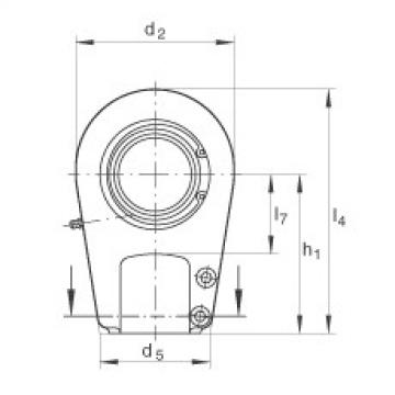 Hydraulic rod ends - GIHRK70-DO