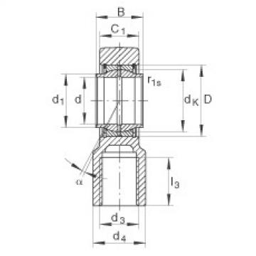 Hydraulic rod ends - GIHNRK90-LO