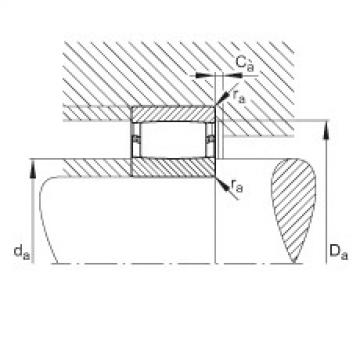 Toroidal roller bearings - C2218-XL