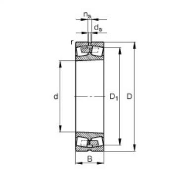 Spherical roller bearings - 230/1250-B-K-MB