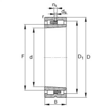 Cylindrical roller bearings - NNU4934-S-K-M-SP