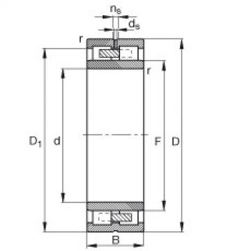 Cylindrical roller bearings - NNU4932-S-M-SP