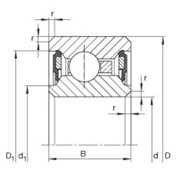 Thin section bearings - CSCU075-2RS