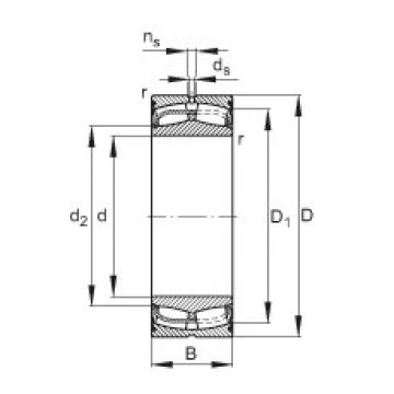 Sealed spherical roller bearings - 24028-BE-XL-2VSR