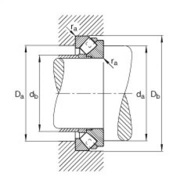 Axial spherical roller bearings - 29476-E1-XL-MB