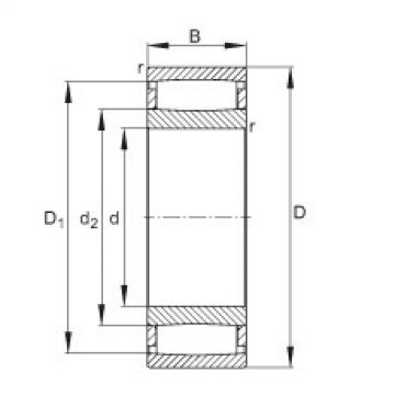 Toroidal roller bearings - C30/850-XL-M1B