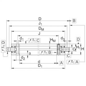 Axial/radial bearings - YRTM325