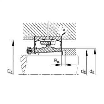 Spherical roller bearings - 23956-K-MB + H3956