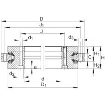 Axial/radial bearings - YRTS325