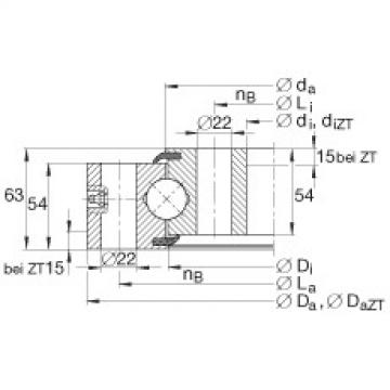 Four point contact bearings - VSU250755