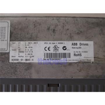 1 PC Used ABB ACS550-01-05A4-4 In Good Condition