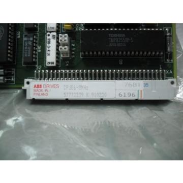 NEW STROMBERG / ABB CPU86-NDP CPU Processor Board 57772239 K 910220