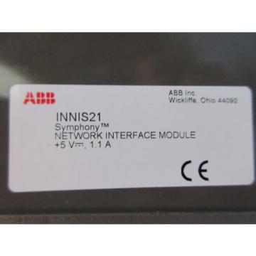 ABB Bailey INNIS21 Symphony Network Interface Module Assy 6644762B1 Rev B Infi90