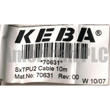 New ABB KEBA SxTPU2 10M Teach Pendant Cable 3HAC023195-003 for SX 3HAC023195-001