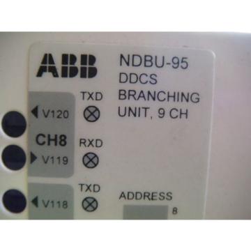 ABB 9 CHANNEL BRANCHING UNIT NDBU-95 DDCS