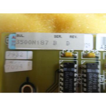 (S2-1) 1 NEW ABB 3500N187 DRIVE LOGIC BOARD