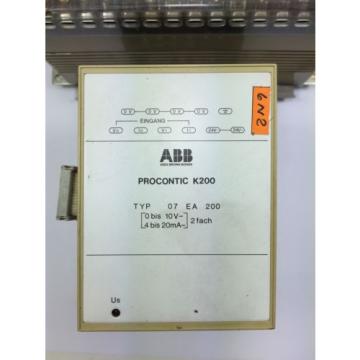 ABB  07 KR 228+ ABB PROCONTIC K200------141