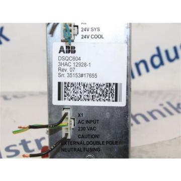 ABB DSQC604 3HAC 12928-1 Power Supply Stromversorgung