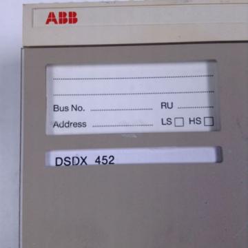 ABB DSDX 452 Digital Basic Unit - UMP - Front Panel Damaged