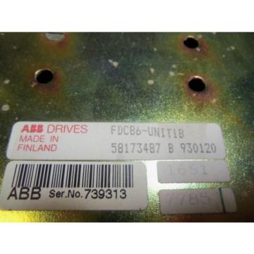 ABB FDCB6-UNIT1B *USED*