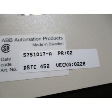 ABB DSTC 452 MODEM FIELDBUS 5751017-A *NEW NO BOX*