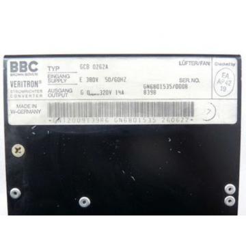 ABB / BBC GCB0262 A GNT2009139R6 GN6801535/0008 Veritron Stromrichter