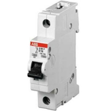 ABB MINIATURE CIRCUIT BREAKER 6KA 254VAC/DC Trip Curve-D,1Pole-16A,20A,25A Or32A