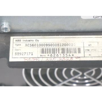 ABB ACS 600 DRIVE ACS601-0009-5   ACS60100095000B120000