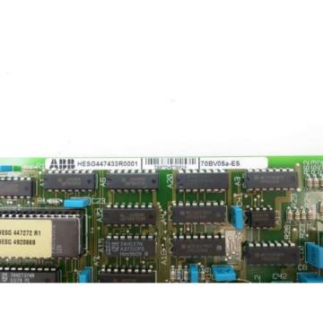 ABB HESG447433R0001 70BV05A-ES PCB CIRCUIT BOARD D514272