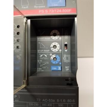 ABB soft starter PS S 72/124-500L