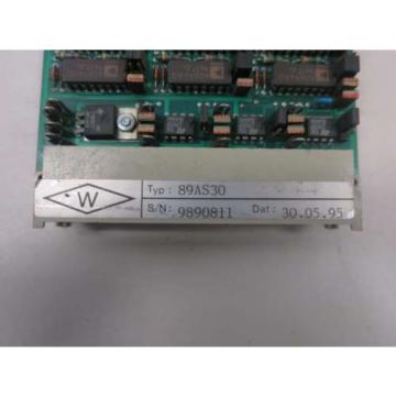 ABB 89AS30 PCB CIRCUIT BOARD D523126