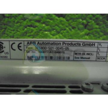 ABB DCS800-S01-0045 DC DRIVE *NEW IN BOX*