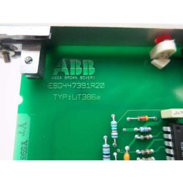 NEW ABB HESG 447 475 R2 UT386B MONITORING MODULE PCB CIRCUIT BOARD D514257
