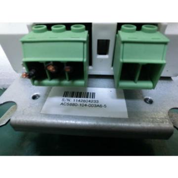 ABB ACS880-104-003A6-5,FEN-11,FSO-12,FECA-01,U1 566/679/707 Vdc,used-4358