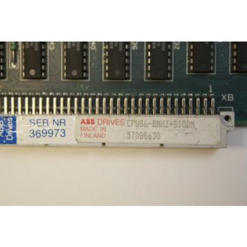 ABB Stromberg CPU86-8MHZ+SIODM CPU Processor, 57088630
