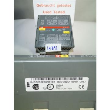 ABB Advant Controller 07DC92 GJR5252200R0101 07DC92D 0050 0067