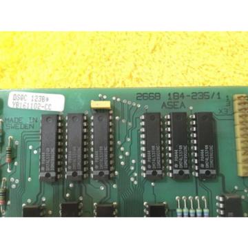***EXCELLENT*** ASEA BROWN BOVERI DSQC-123B EXCITER MODULE BOARD YB1661102-CC