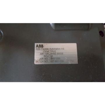 ABB 3HNE0026 Teach Pendant TPU2 Display Pxielfehler