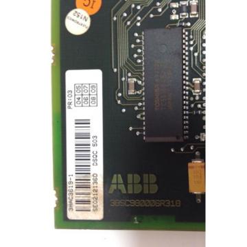 ABB AXIS COMPUTER CIRCUIT BOARD 3BSC980006R318 / 3HAC3619-1 / DSQC503 100293