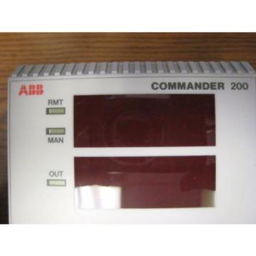 ABB KENT-TAYLOR COMMANDER 200 TEMPERATURE CONTROLLER