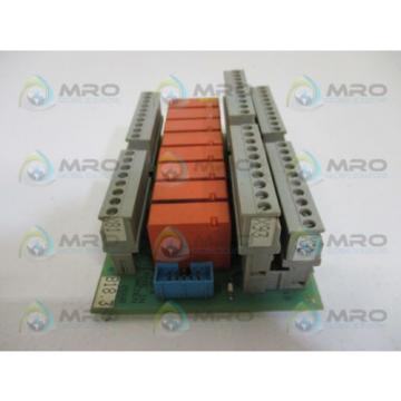 ABB DSTD306 57160001-SH/2 CONNECTION BOARD *USED*