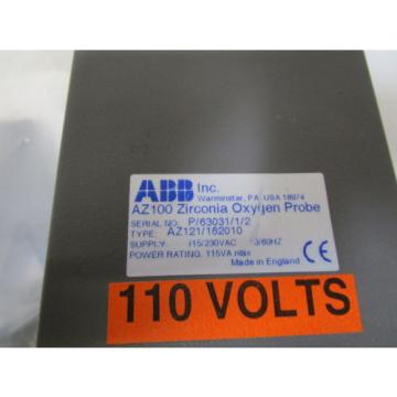 ABB AZ100 ZIRCONIA OXYGEN PROBE AZ121/162010 *NEW NO BOX*