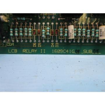 ABB LCB Relay II Module Assy 1609C41G-01 PLC Board