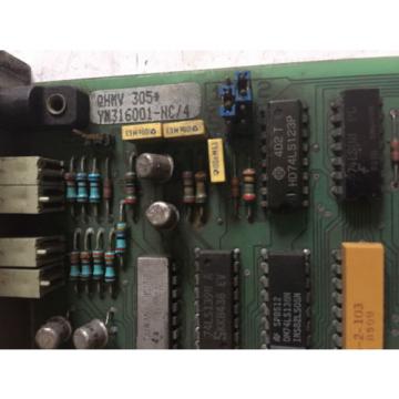 USED ABB QHMV305 YM316001-NC/4 BOARD QHMV305 ABB YM316001-NC/4,BOXYQ